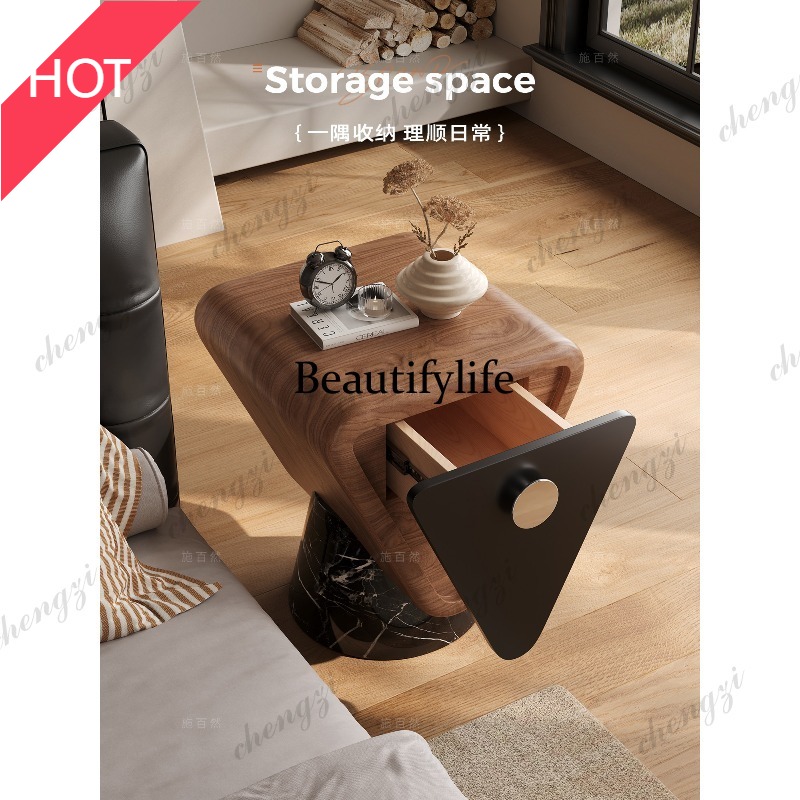 9344 Marble bedside table Soli - огляд і ціна Tables