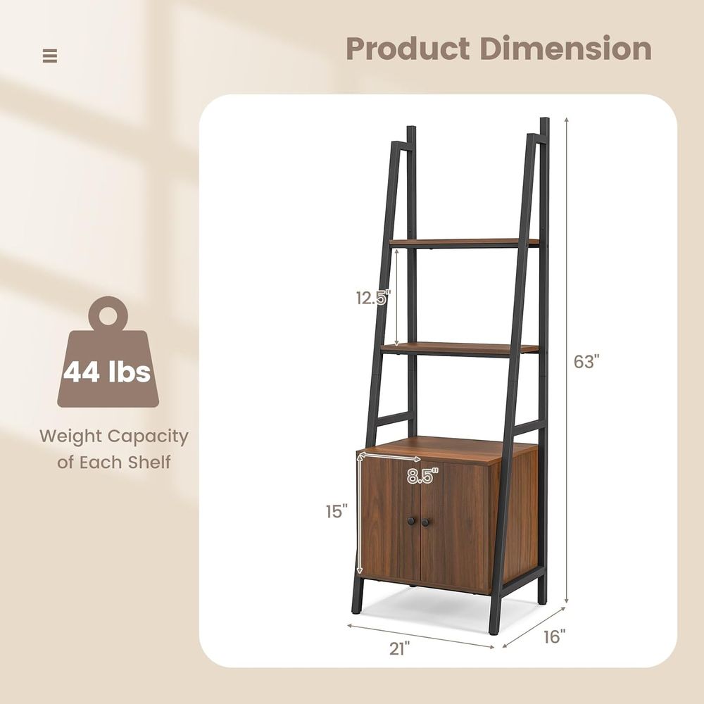 kula 4-Tier Ladder Shel with C - огляд і ціна Storage