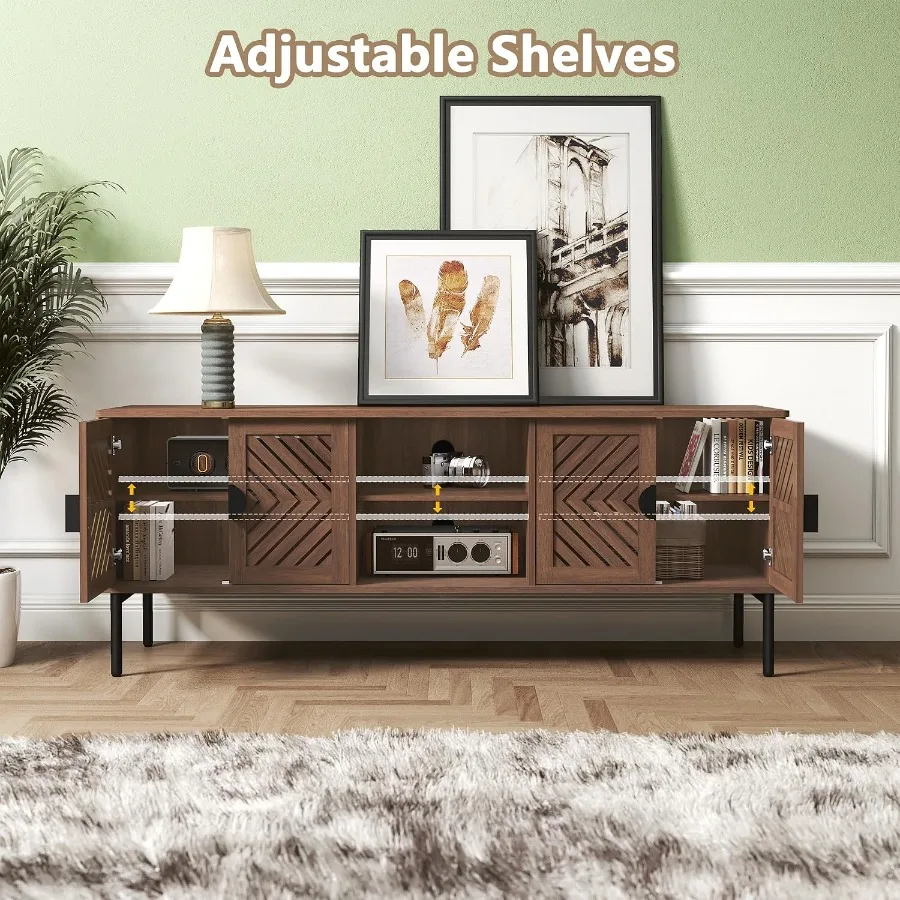 63 TV Stand for Living Room, E - огляд і ціна Storage